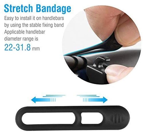 Electric Bike Horn Electronic Bicycle Bell,Latest 4 Soft Sound Modes with Rechargeable Battery,Volume Adjustment 50-120 DB,Waterproof Horn for Women Men Kids' Tricycles Scooter BMX MTB