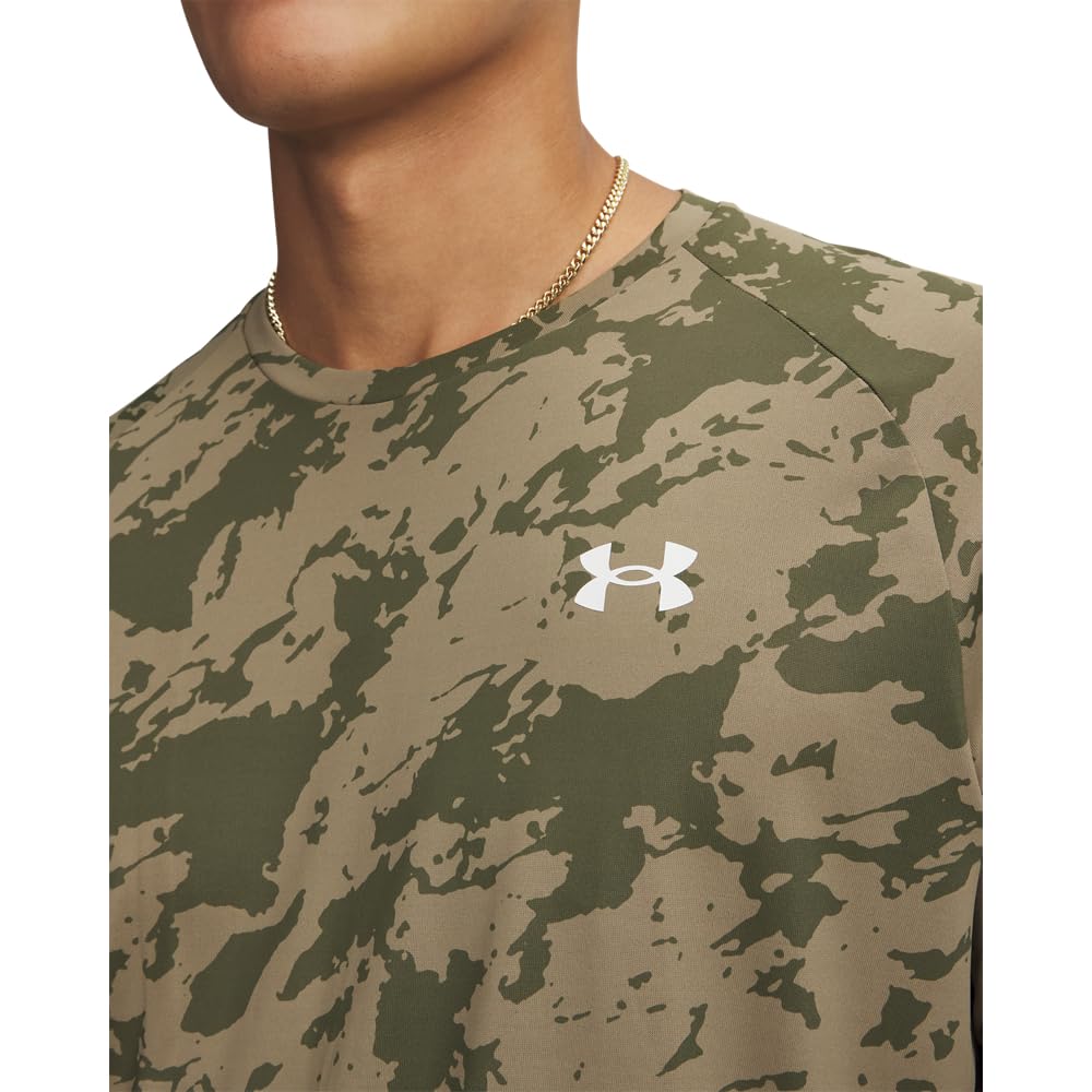 Under Armour Men's Tech 2.0 Short-Sleeve T-Shirt, (391) Marine OD Green / / White, 4X-Large Tall