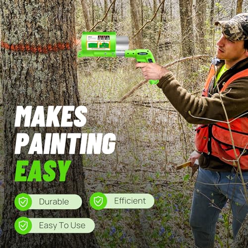 Marking Paint Pistol for Inverted Spray Paint - Ergonomic & Portable