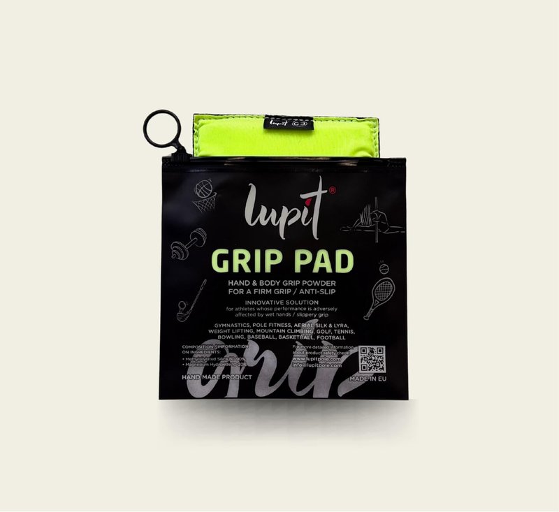 Lupit Green ONE Piece - Golf, Basketball, Gym, Volleyball, Tennis & Pole Dance Grip with 1600 Tabs for Ultimate Control