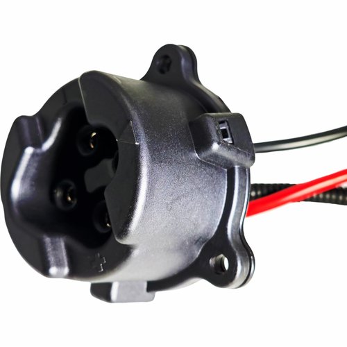 SPJIUQI JW9-H6181-00-00 Golf Cart 48V MAC DC Charger Receptacle for Yamaha G29 Drive Electric Model 2011-2017