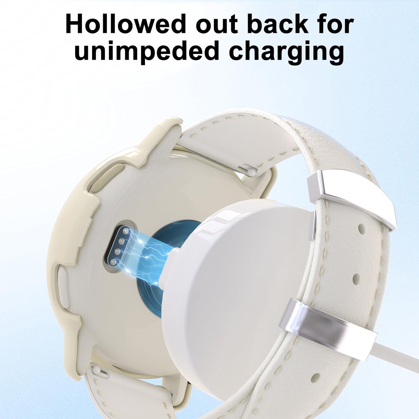 HXFRTYU 8 Pack Case for Garmin Vivoactive 5 Screen Protector, Hard PC Bumper Overall Protective Tempered Glass Cover Accessories for Garmin Vivoactive 5 SmartWatch