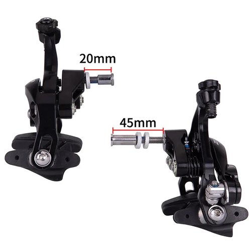 Cyclesavvy Double Pivot Road Bike Brakes - Aluminum Side Pull Caliper Set for Front and Rear,Rim Brakes for 700x28C Tires, Compatible with Standard Bike Brakes Specifications