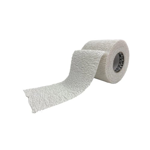 PowerFlex Self Adherent Tape, Latex, Athletic Tape, White, 1.5", 32 Rolls per Case