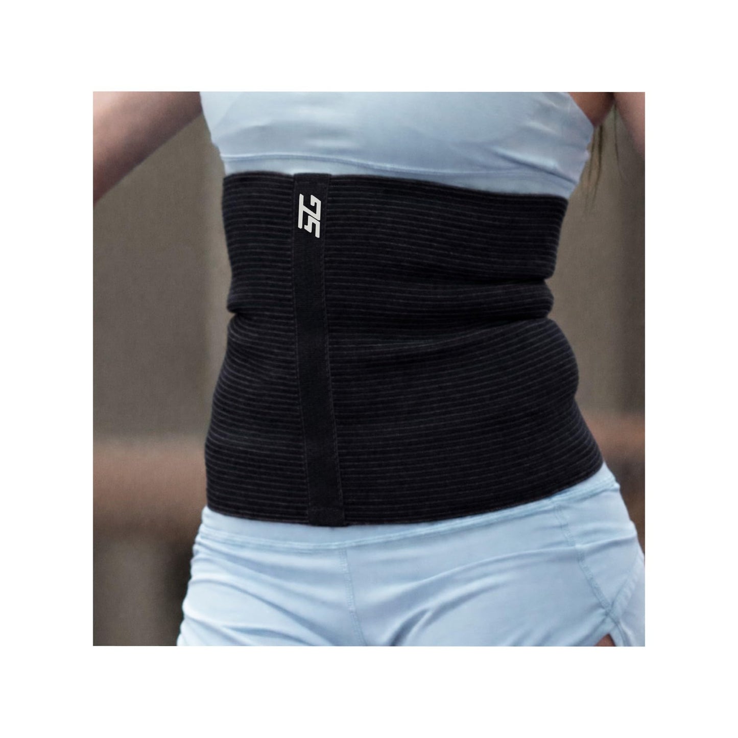 SG TRAINING FIT #1 Pro Warming Belt - Compression Support for Lower Back & Lumbar, Comfort During Training & Daily Activities, for Men & Women. (0, Black)