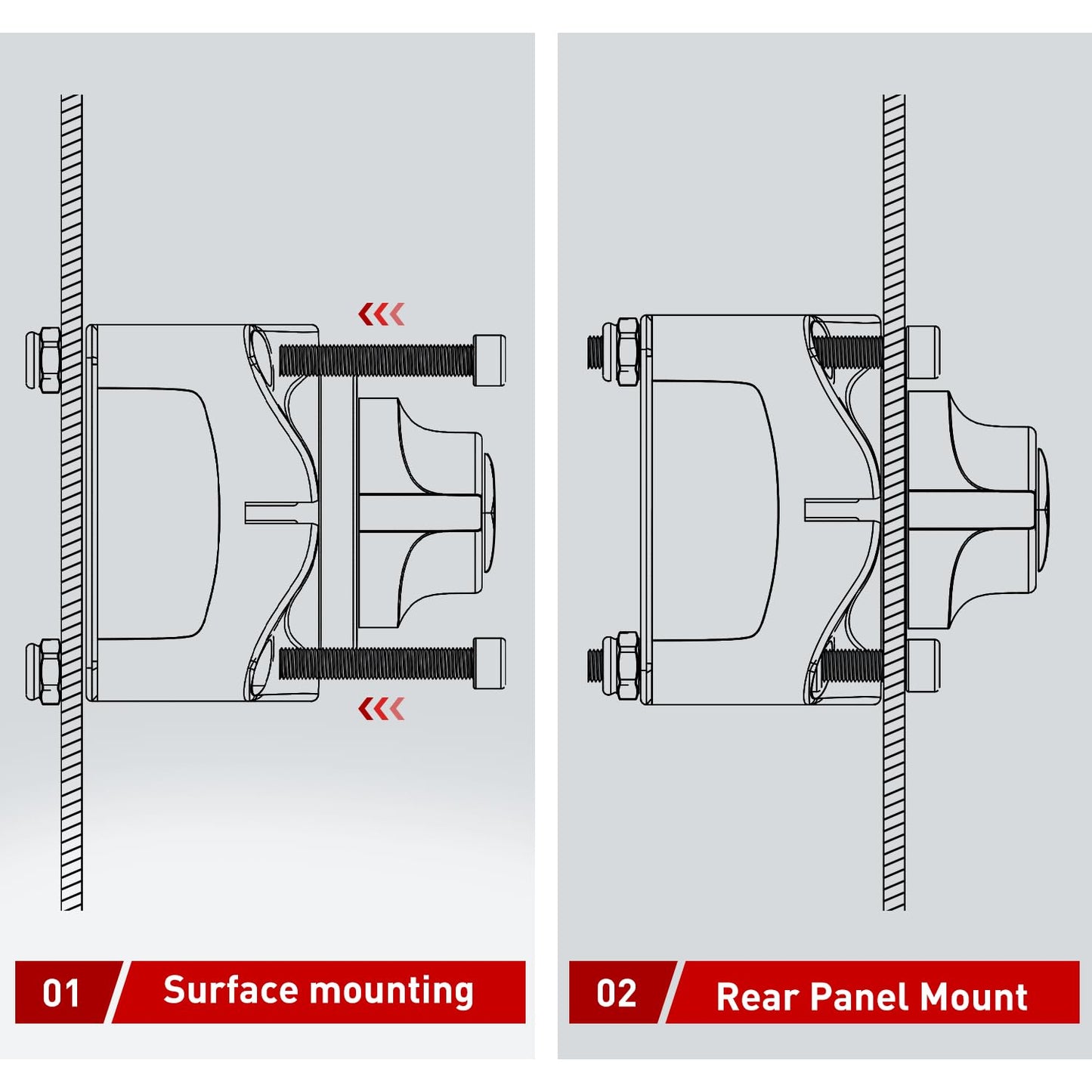 Nilight 600A Battery Switch - Heavy Duty 12V/24V/48V Power Cut Master Disconnect for Truck, RV, Marine, Yacht