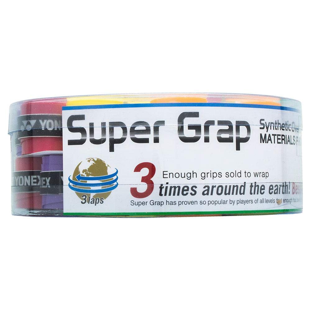 YONEX Super GRAP Tennis Overgrip 36 Piece Bucket