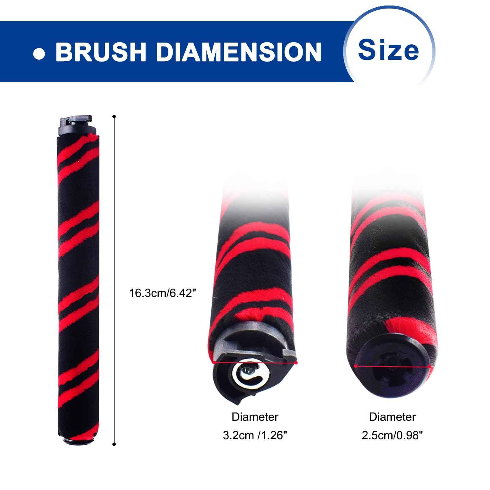 ADDFRESH Replacement Brush Roller and Vacuum Belts Compatible with Shark AZ3002 AZ3000 AZ3000W LA702 LA700 LA555 AZ1002 Accessories Kit - Front Brush Belt Vega 153-3MV-8 + Long Drive Belt Vega EPH219