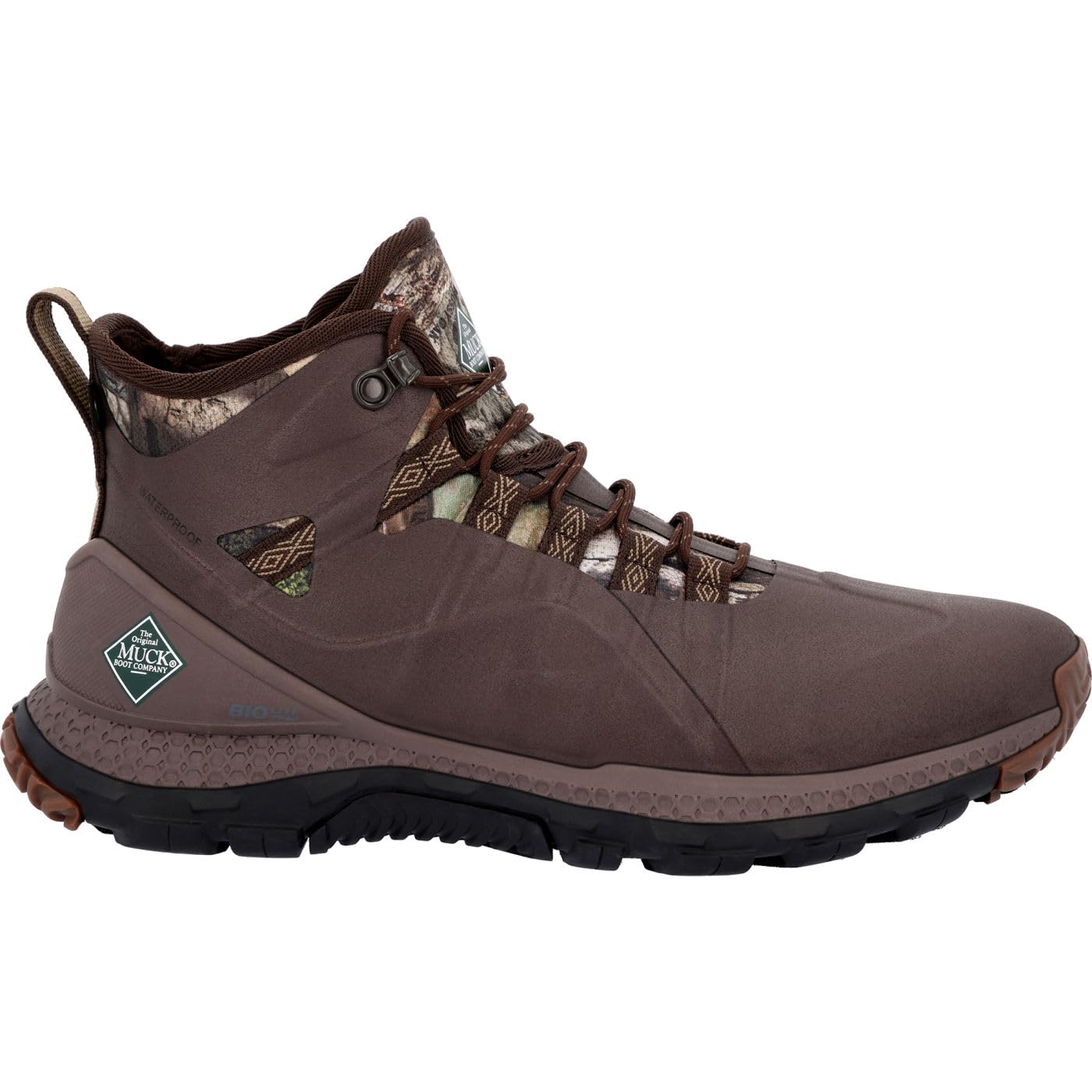 MUCK Men's Mossy Oak® Country DNA™ Outscape Max Lace Up Hiker Boot, Mossy Oak Country Dna, Size 9(M)