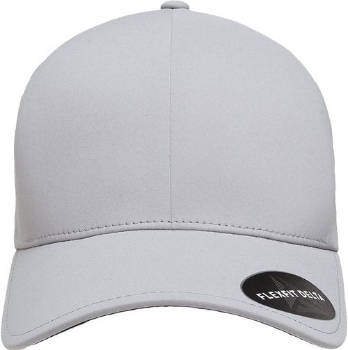 Flexfit Men's Delta Seamless Baseball Cap - Silver Color | Large-X-Large Size