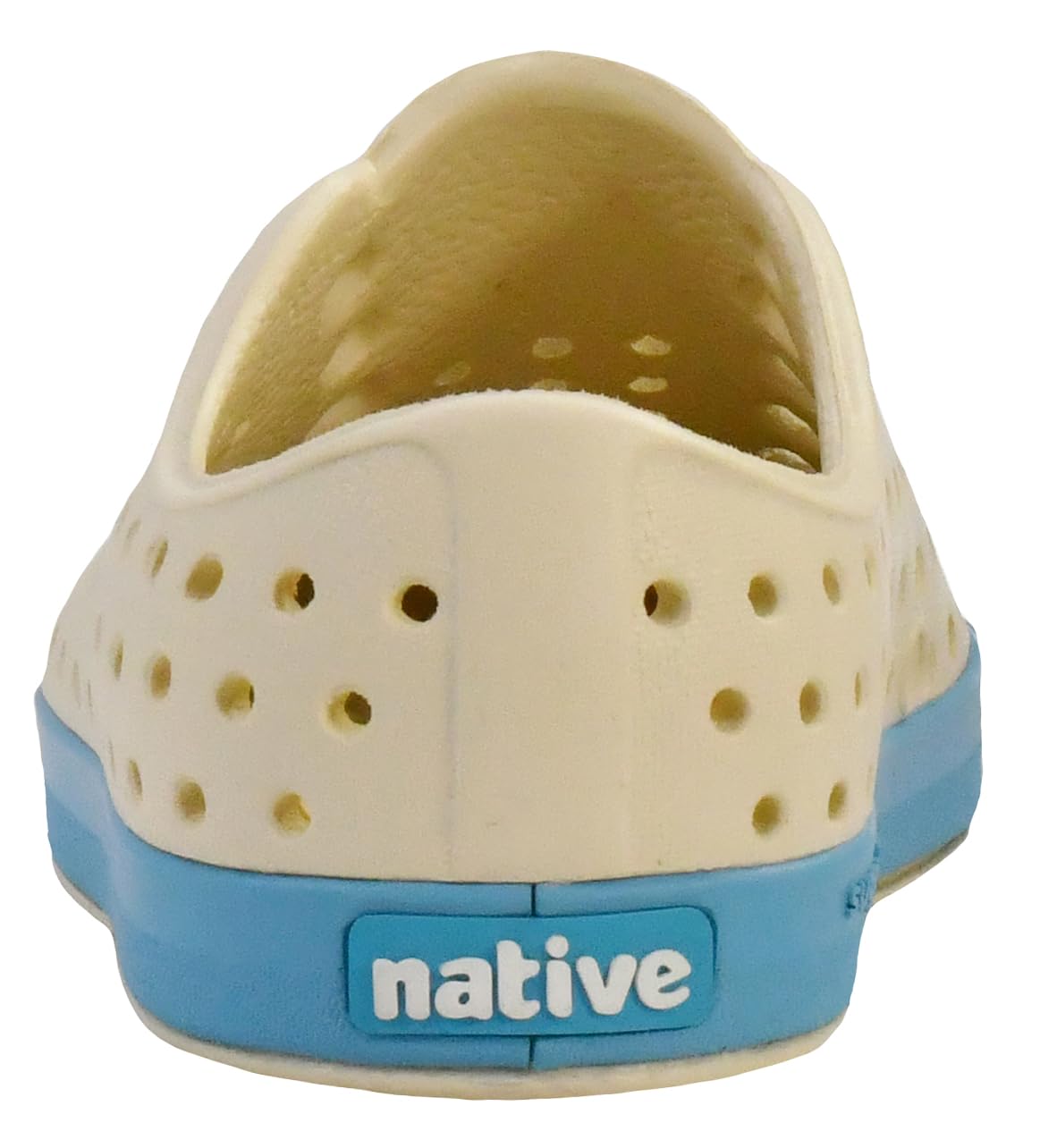 Native Shoes Unisex-Kids Jefferson Sneakers, Bone White/Aquarius Blue, 13 Little Kid