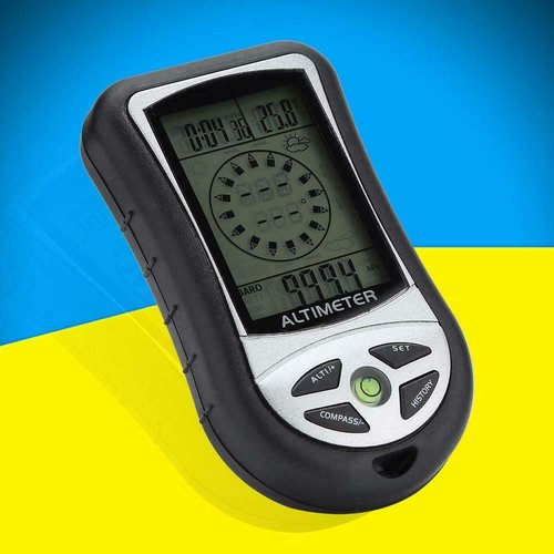 Moofey Multi Function Altimeter, 8 in 1 Digital Compass, Barometer, Thermometer, Hiking Safety Tool for Outdoor Hiking