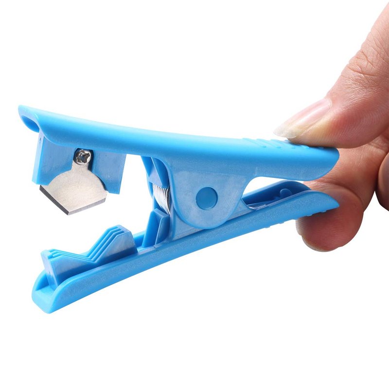 Dymoece Upgraded Needle Driver Insertion Tool,Bicycle Hydraulic Hose Fitting Insert Tool with Hydraulic Hose Cutter NDIT08