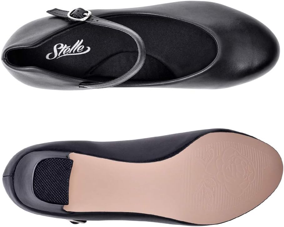 Stelle Character Shoes for Women - 2" Ankle Strap Dancing Heels for Ballroom & Latin Dance