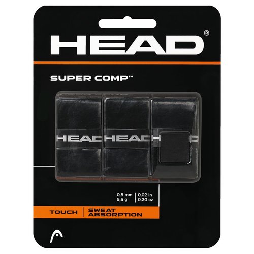 HEAD Super Comp Overgrip 3-Pack Black