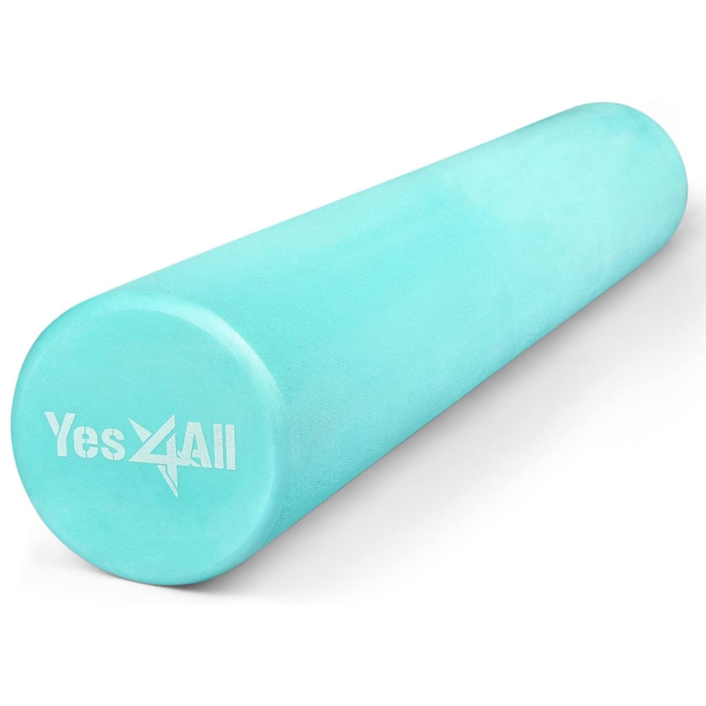 Yes4All EVA Firm Foam Roller for Back - Round Roller for Exercise, Yoga & Pilates 12/18/24/36 inch