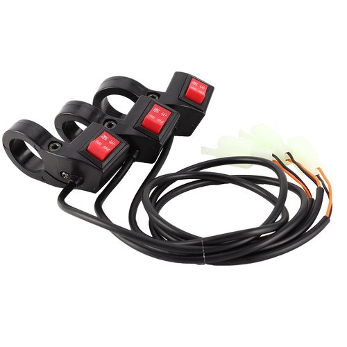 Alomejor Electric Scooter Handlebar Switch, Multifunction Electric Forward/Reverse Button Switch, Forward Reverse Gear Switch, Replacement Handlebar S
