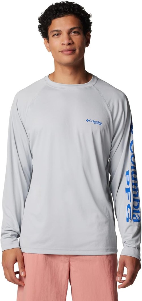 Columbia Men's PFG Terminal Tackle Fishing Shirt - Lightweight, Quick-Dry, UPF 50 | Various Sizes