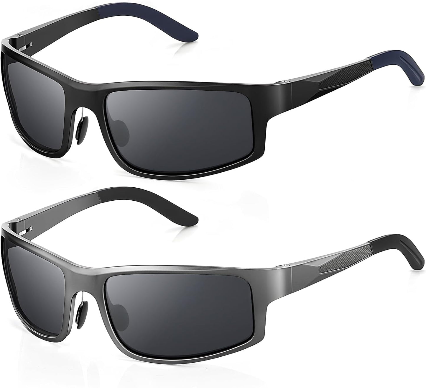 Skiennix Unbreakable Polarized Sports Sunglasses - Scratch & Seawater-Proof, Aluminum Frame