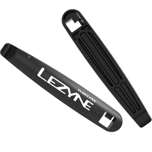 LEZYNE Tubeless Power XL Tire Lever | Durable Composite Matrix Levers with Spoke Hooks & Increased Leverage | Versatile Tubeless Tire Bead Tool for MTB, Road, Gravel & E-Bikes, Black