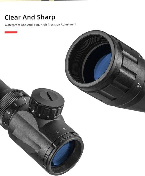 Gotical Remington 870 Mount and 3-9×40AO Rifle Scope | Saddle Mount, Rings for Remington 870 Shotgun in 12GA or 20 GA, Fully Coated Lenses for Superior Clarity, Fogproof
