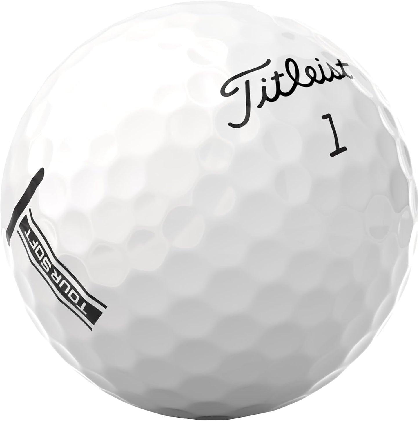 Titleist Tour Soft Golf Balls - Enhanced Feel & Distance | Prior Generation, White