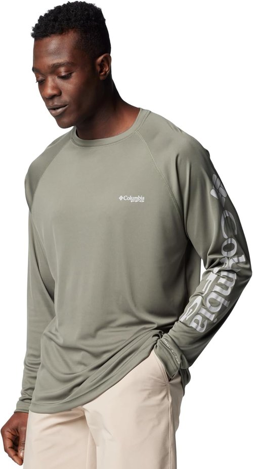 Columbia Men's PFG Terminal Tackle Shirt - Lightweight, Quick-Dry Fabric | Ideal for Fishing