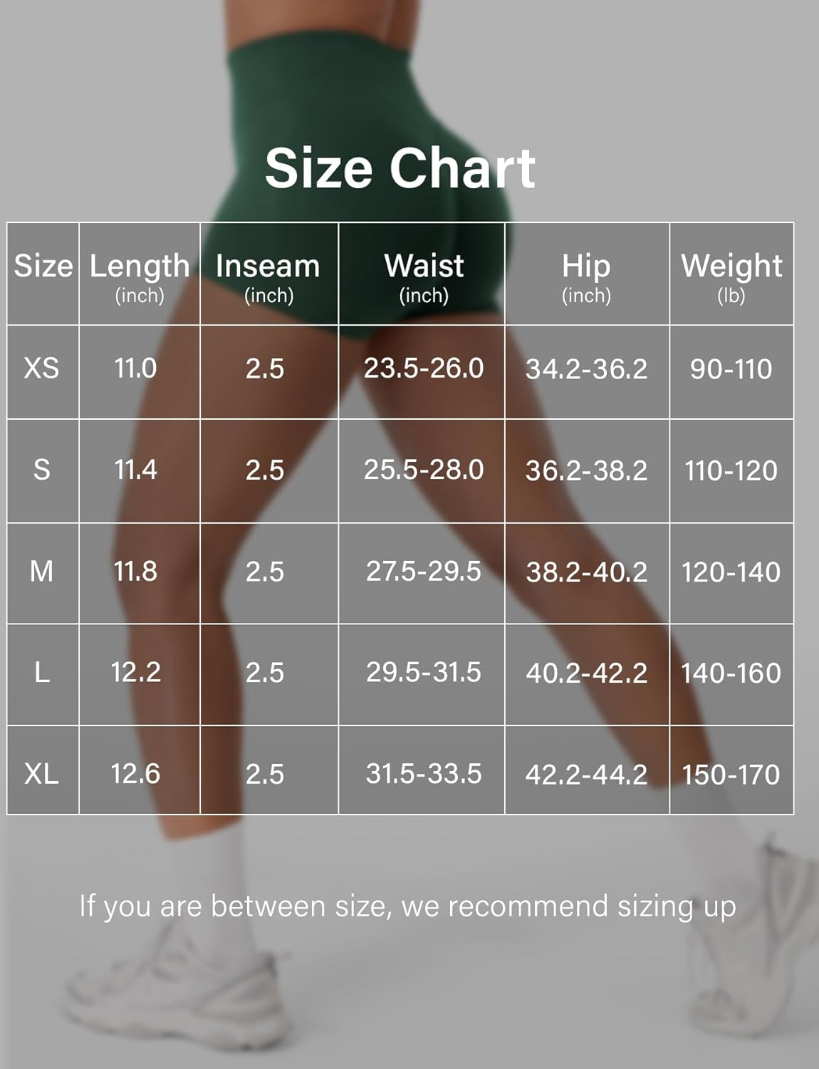 VOYJOY Women's Scrunch Butt Lifting Gym Shorts - Seamless Workout Biker Shorts in 2.5"/3.6"/4.5"/6" Sizes