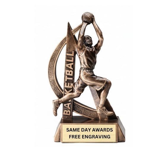 Same Day Awards Ultra Action Girls Basketball Trophy