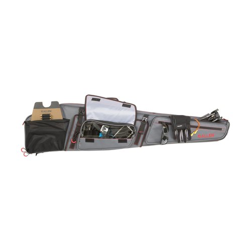 Allen Company Gear Fit Dakota Rifle Case, 48", Gray/Red Gray/Orange, 48" (949-48)