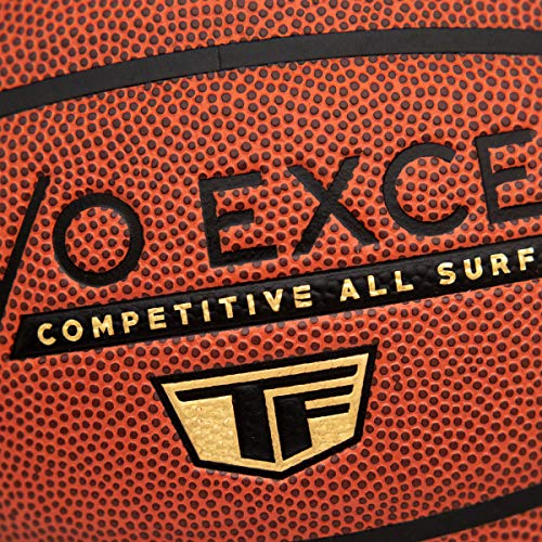 Spalding Size 7 29.5" Indoor Outdoor Basketball Zi/O Excel TF - Brown