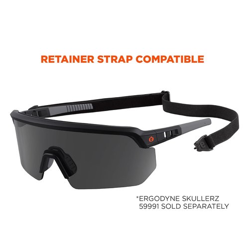 Ergodyne Skullerz Aegir Safety Glasses - ANSI Z87.1+ Certified Protection | Durable & Stylish Design