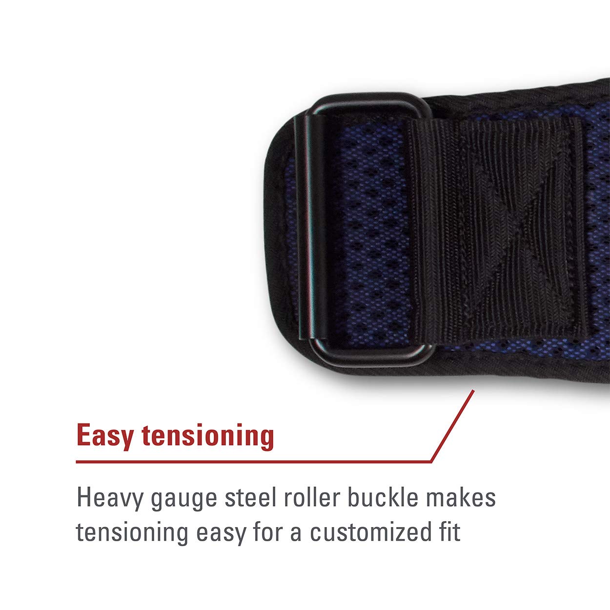 Harbinger Hexcore Weighligting Belt, Blue, 30-34 inch