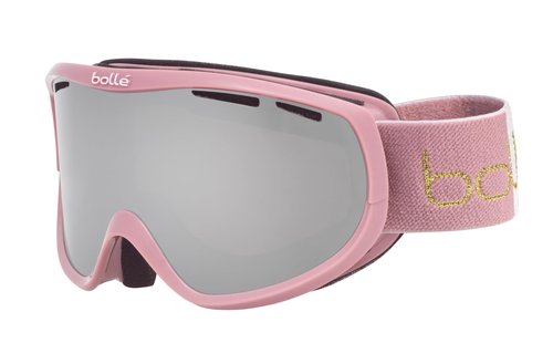 Bolle Sierra Vintage Rose Shiny/Black Chrome Cat.3 | Small-Medium - Snow Goggles Feminine-Adult