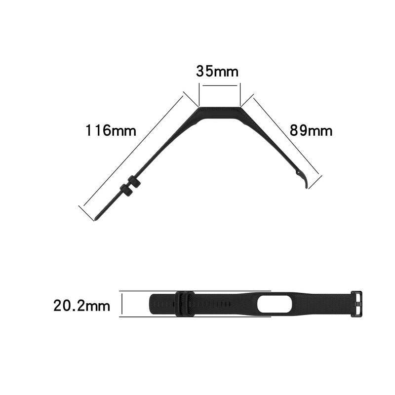 Replacement Bands Compatible for Garmin Vivosmart 5 Bands Replacement Strap Wristbands Bracelet Band for Vivosmart 5 Tracker for Women Men (Small, 5 Pack B)