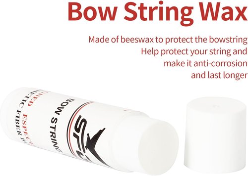 Archery 6Pcs Bow String Wax - Waterproof Rail Lube for Crossbow & Recurve Bow Maintenance