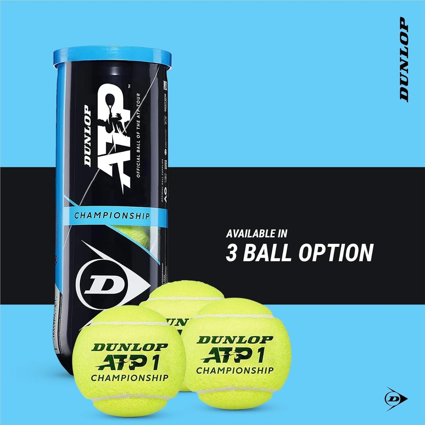 DUNLOP ATP Extra Duty Tennis Balls (Case)