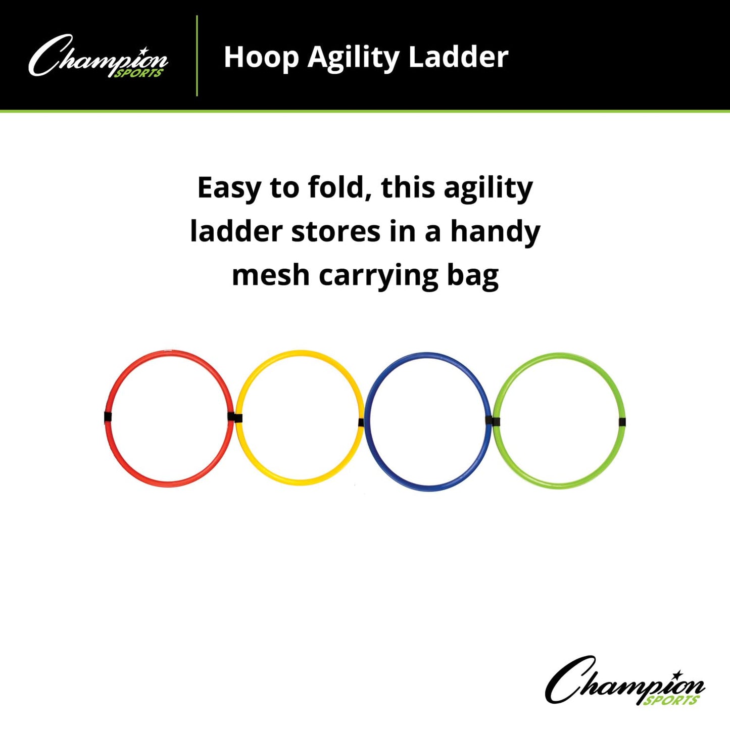 Champion Sports Hoops Agility Ladder