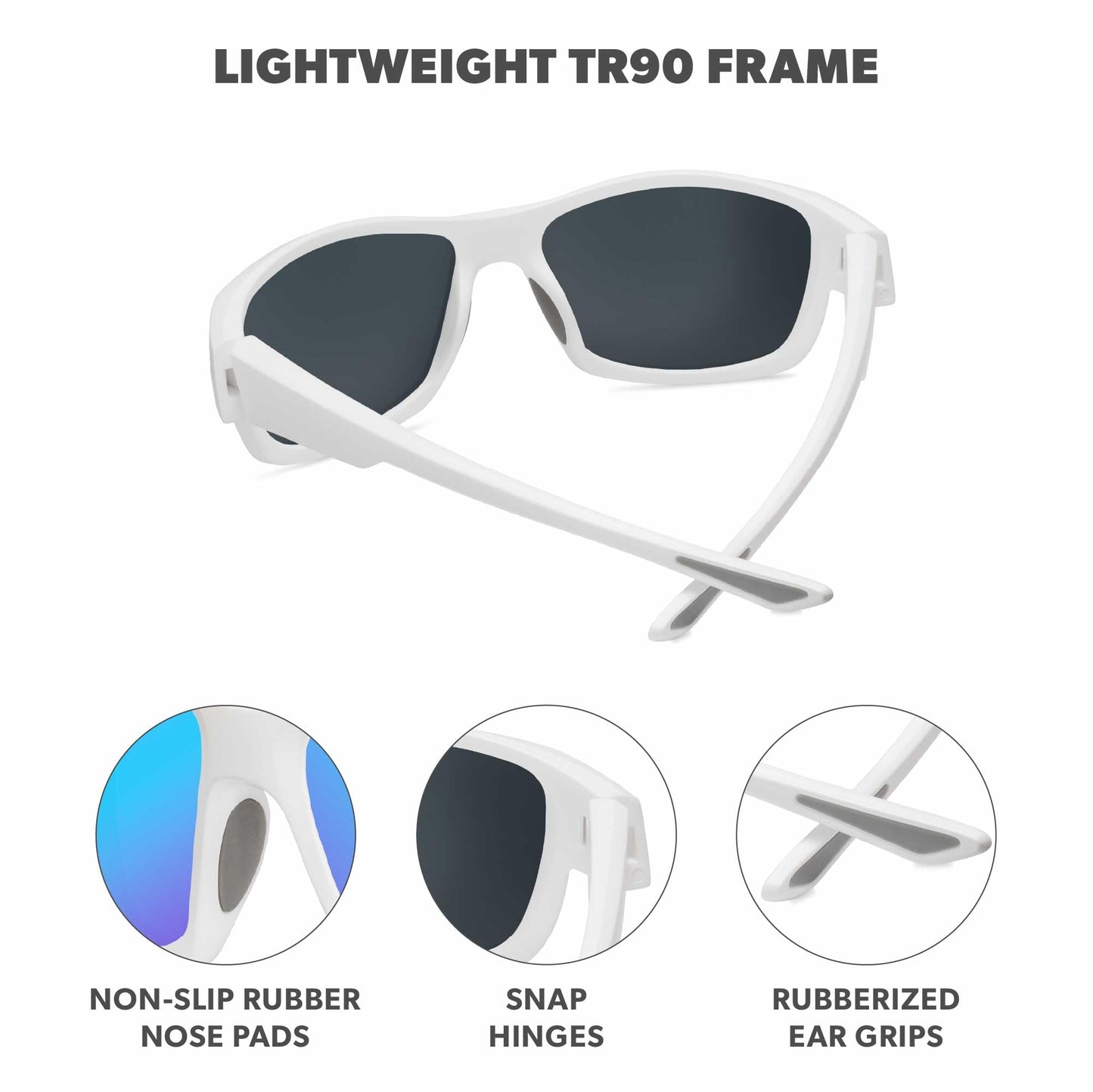 Knockaround Polarized Sunglasses - Fishing, Water Sports - UV Protection