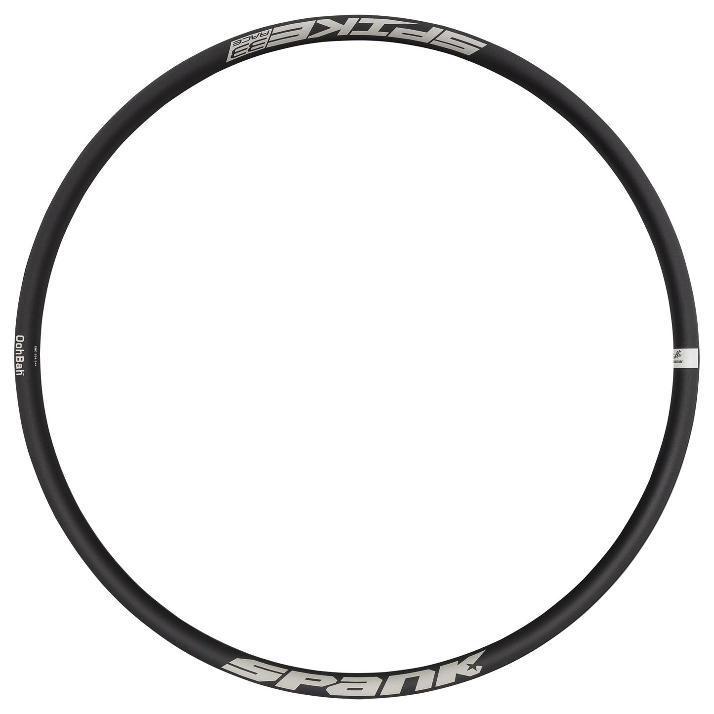 Spank Spike Race 33 Freeride Race Bicycle Rims (26inch,Black), Tubeless-Ready Rim, For Gravity Enduro, Freeride, DH Race Optimised, Dynamal Alloy, Shotpeen Anodized