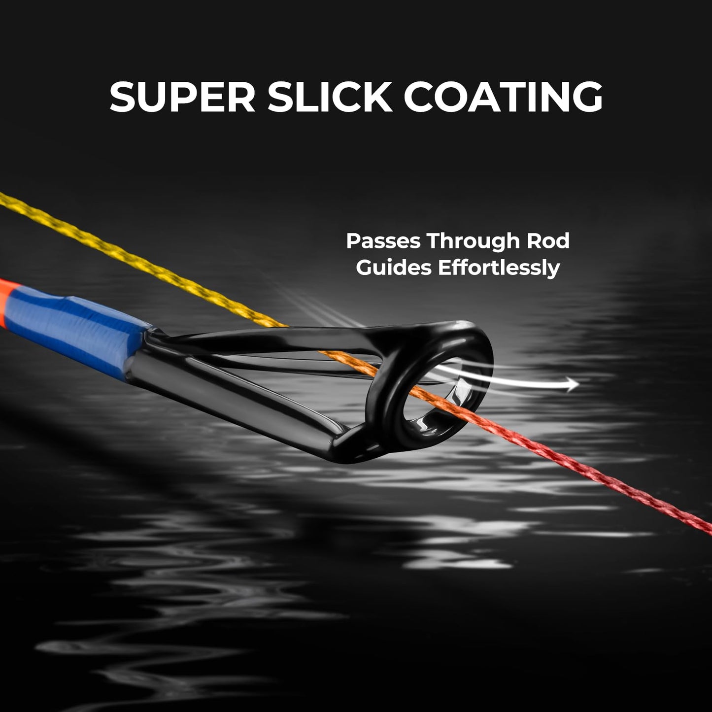 KastKing Superpower Braided Fishing Line, Orange Camo, 80LB, 150 Yds