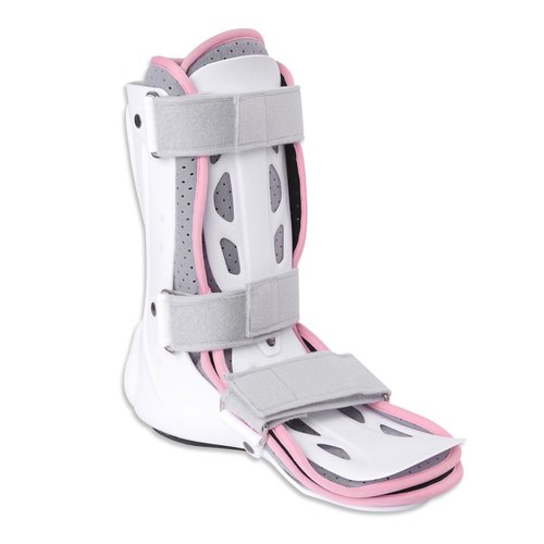 Oneweijie Medical Boots, Ankle Sprain Correction Boots, Ankle Sprain Braces, Adjustable Splints, Walking Boots,Detachable Linings(Short-Left)