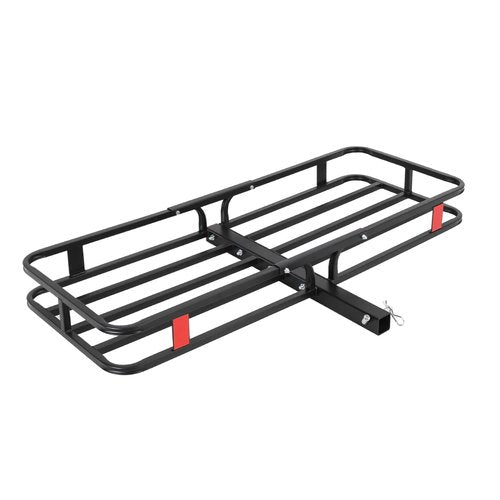 500 LBS Hitch Cargo Carrier - Heavy Duty 2 Inch Receiver Luggage Basket for SUV,Pickup Truck,Camping & Travel