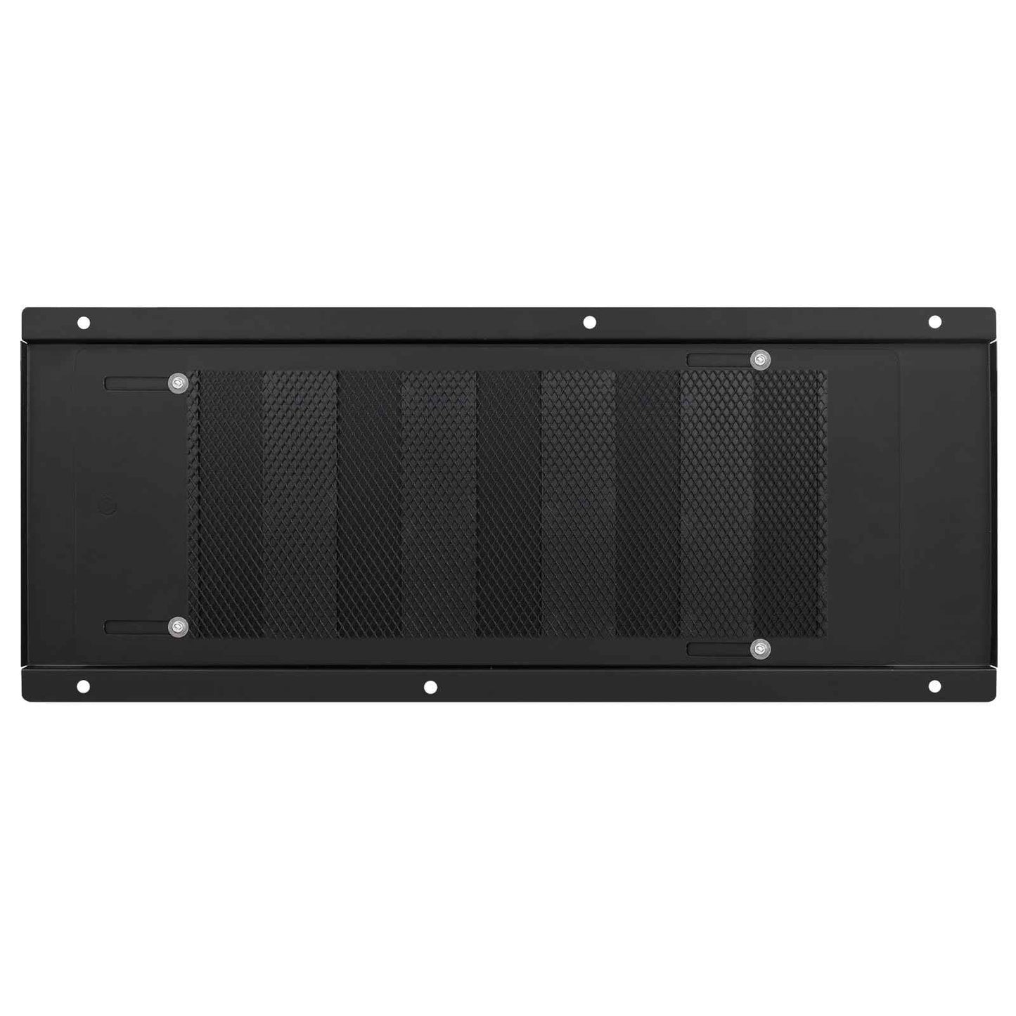 Crawl Space Vent Cover,Foundation Vent Cover for Crawl Space Garage Attic Home Improvement,16"x6.5" Outdoor Foundation Air Wall Vent with Damper&Screen to Reduce Moisture,Black,1PCS