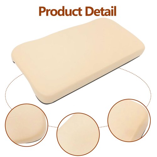 GXYWADY Golf Cart Front Seat Bottom Cushion Assembly Replacement for Club Car Precedent 2004-Up Gas & Electric Models, Beige