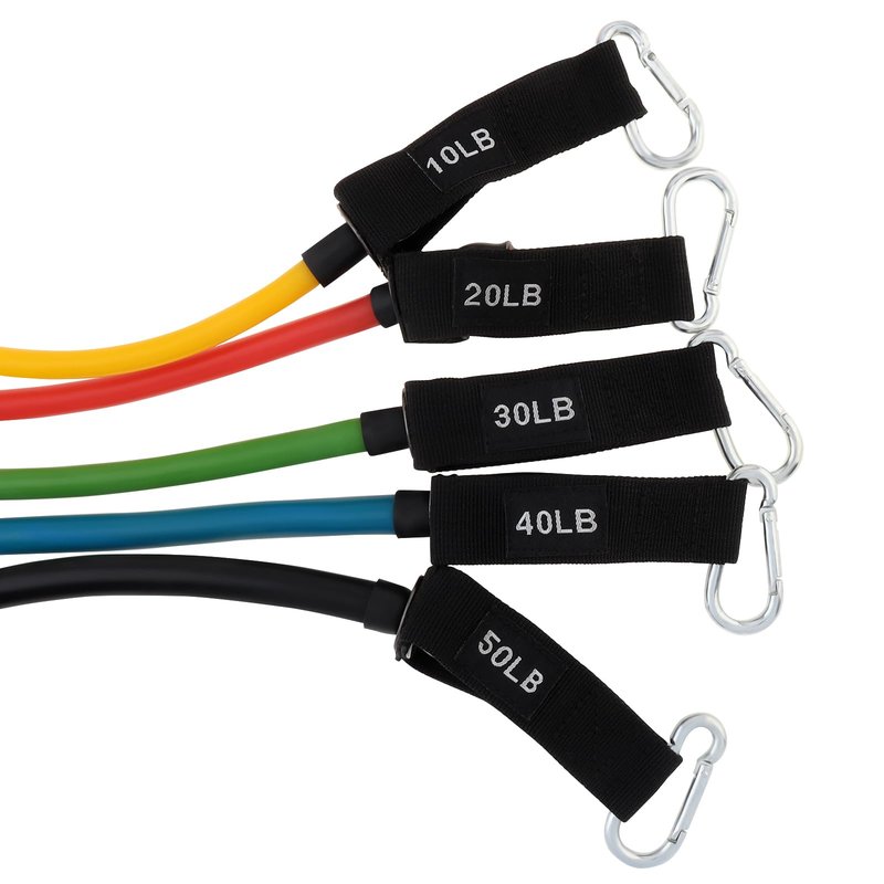 Tobefore Ankle Resistance Bands with Cuffs, Ankle Bands for Working Out, Ankle Resistance Band, 5 Resistance Levels Glutes Workout Equipment, Butt Exercise Equipment for Women Legs and Glutes