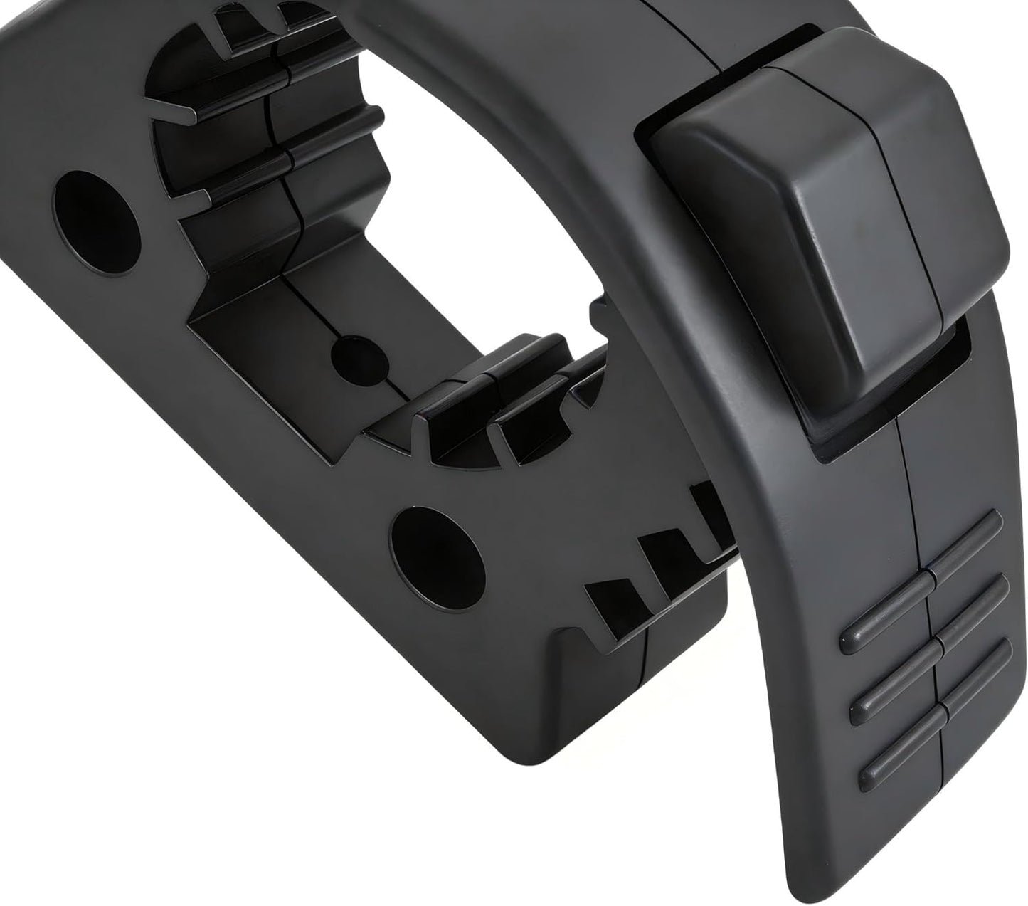 MusixiA Truck Shovel Holder - Quick Release Rubber Clamp Grip Mount Kit | Fits 1"-1.5" Roof Racks, 2 Pcs