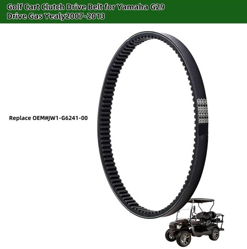 Dr.Acces Golf Cart Clutch Drive Belt Compatible with Yamaha G29 Drive Gas 2007-2013 Replace OEM#JW1-G6241-00