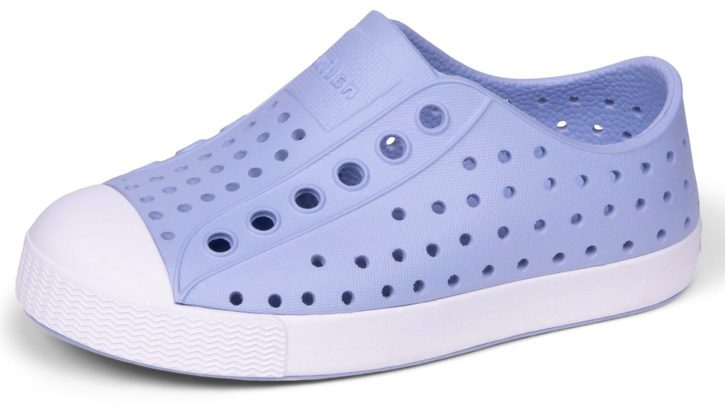 Native Shoes Unisex-Kids Jefferson Sneakers, Future Purple/Shell White, 10 Toddler