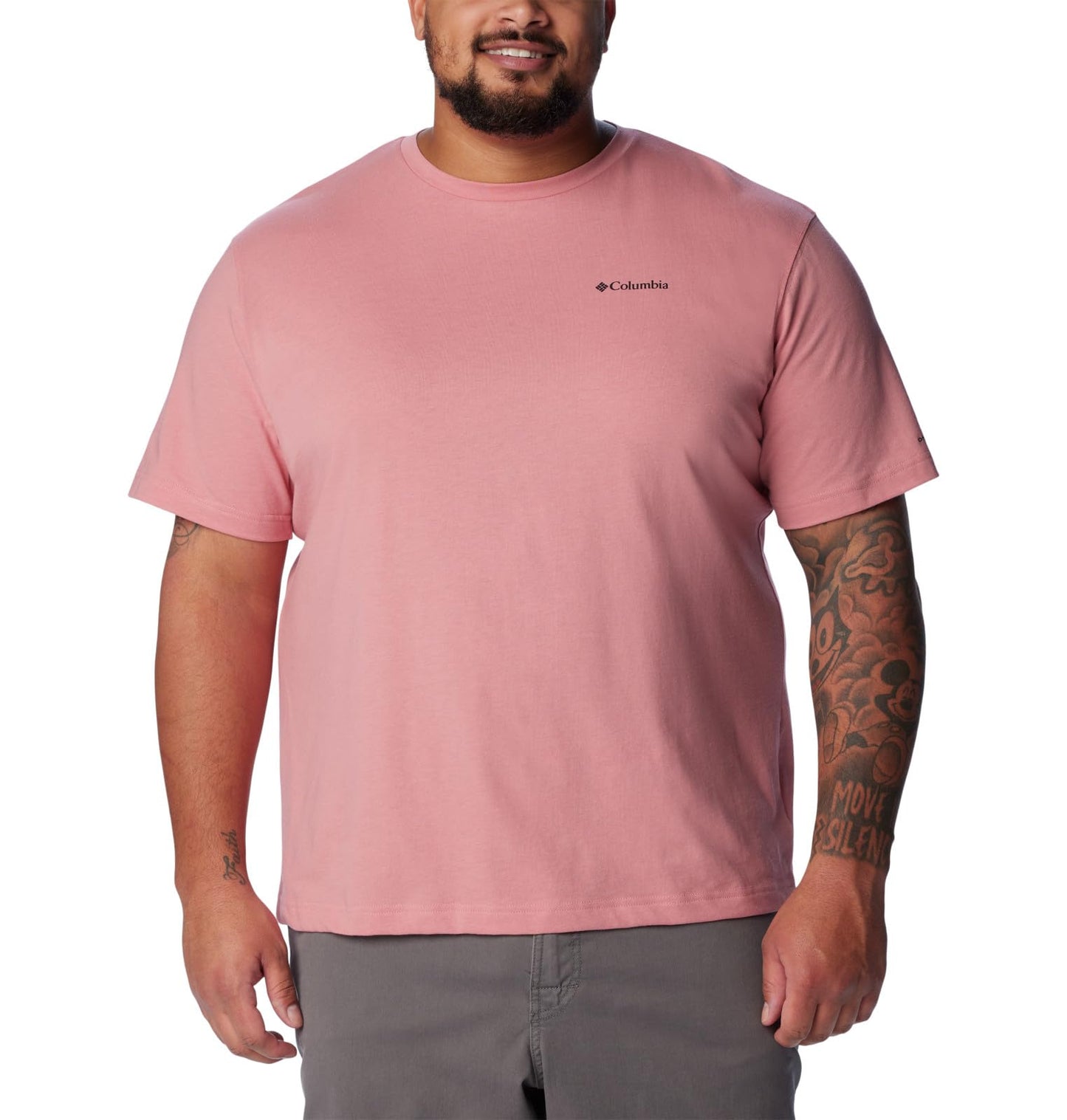Columbia Men's Thistletown Hills Short Sleeve, Pink Agave, 3X